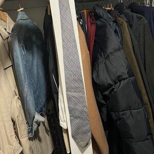 J. Press Gray/Navy/Light Blue Tie